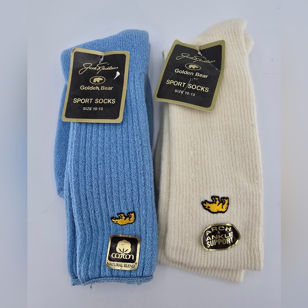 Jack Nicklaus Socks (2) Prs. NWT